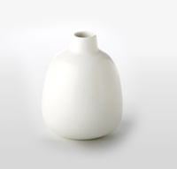 linen colored vase